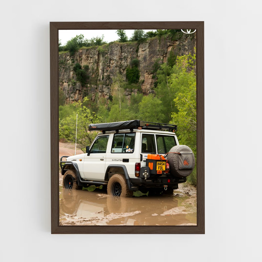Poster Land Cruiser 70 Épopée Aventureuse – affiche Toyota (vue 5)